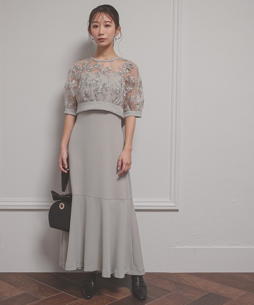 「Kana」 ドッキングワンピース S モカ レディース_画像5