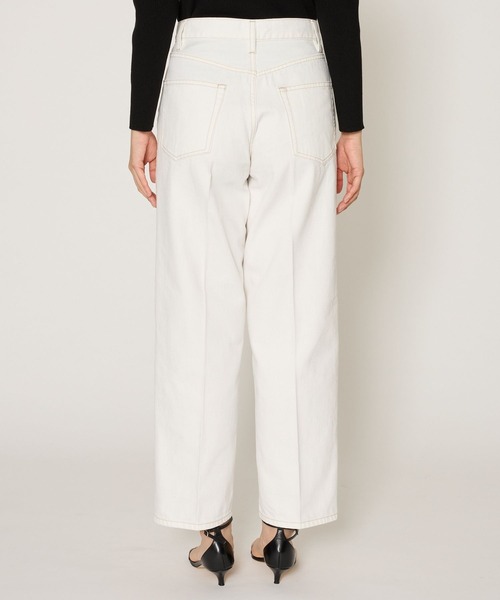 「BABYLONE」 デニムパンツ 36inch ネイビー レディース_画像4