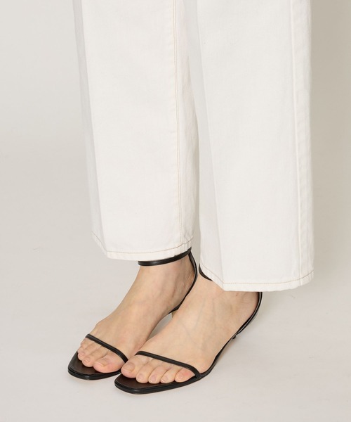 「BABYLONE」 デニムパンツ 36inch ネイビー レディース_画像9