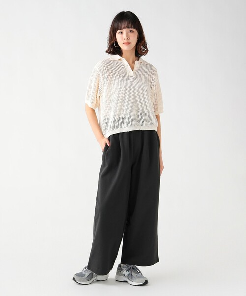 BEAMS HEART（ビームス ハート） ポロシャツ ポロ メッシュ ニット