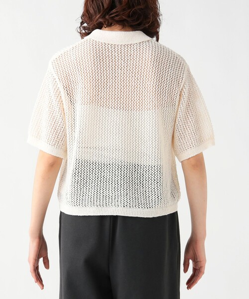 美品24SS DIOR × PARLEY メッシュ ニット ポロシャツ803P▲ BEAMS HEART（ビームス ハート） ポロシャツ ポロ メッシュ ニット