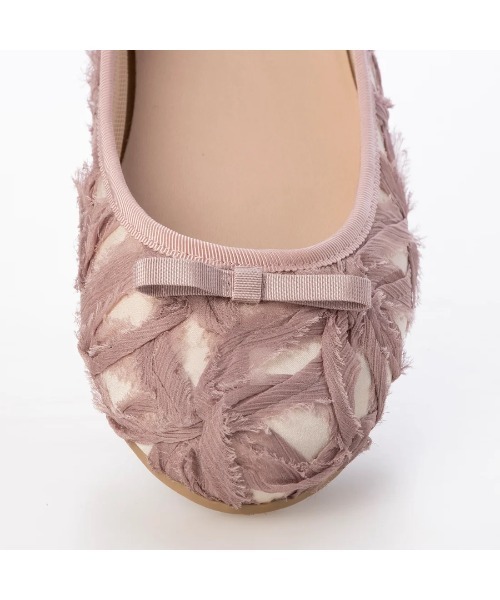 「Launa lea」 バレエシューズ 23.0cm アイボリー レディース_画像9