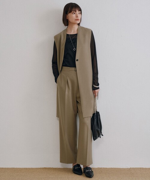 「ICB」 ベスト 2 ブラック レディース_画像2