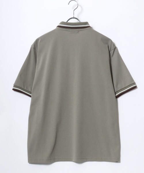 「LYLE&SCOTT」 半袖ポロシャツ LL カーキ メンズ_画像5