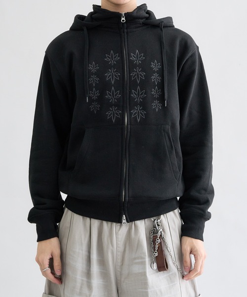 パーカー Standneck-Zip Hoodie / スタンドネックジップフーディ