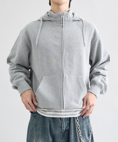 パーカー Standneck-Zip Hoodie / スタンドネックジップフーディ