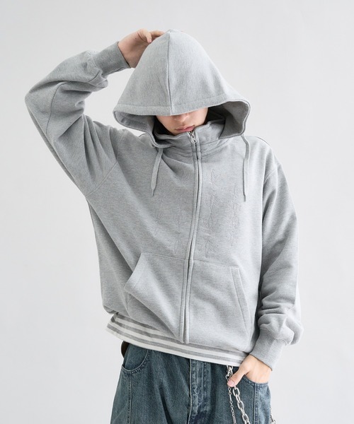 パーカー Standneck-Zip Hoodie / スタンドネックジップフーディ