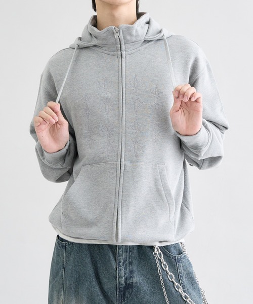 パーカー Standneck-Zip Hoodie / スタンドネックジップフーディ