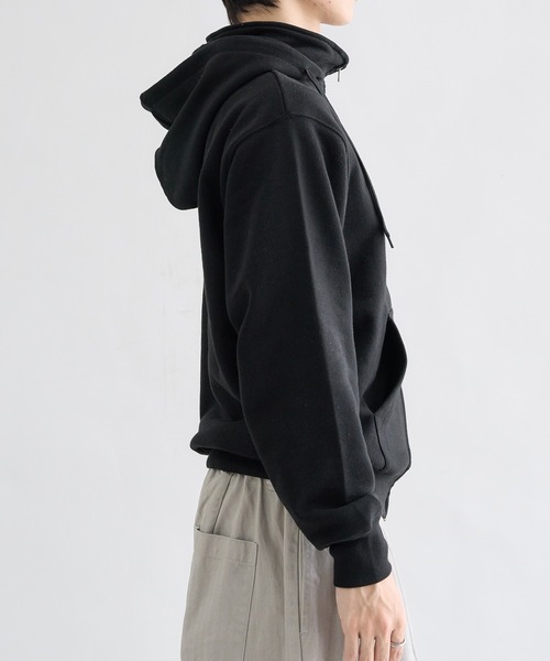 パーカー Standneck-Zip Hoodie / スタンドネックジップフーディ