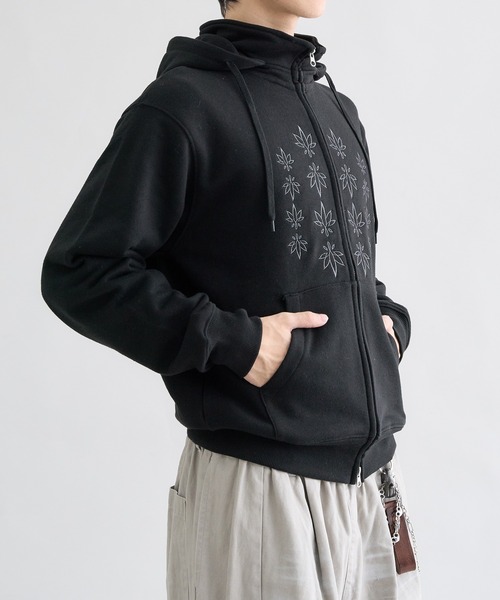Hi-STANDARD 黒 ジップアップフーディ Lサイズ 10oz 13 STATION ジップパーカー | HIGH! STANDARD | ハリウッドランチ