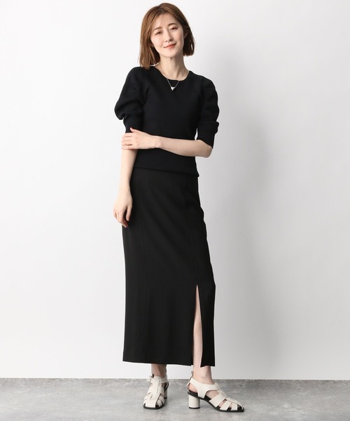 「A part by」 タイトスカート MEDIUM ライトベージュ レディース_画像5