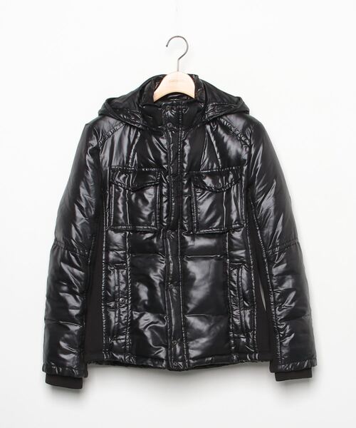 5351 POUR LES HOMMES ダウンジャケット 1 ブラック メンズ : ZOZOTOWN