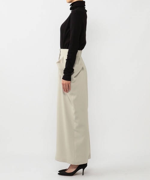 「N.O.R.C」 タイトスカート M カーキ レディース_画像7