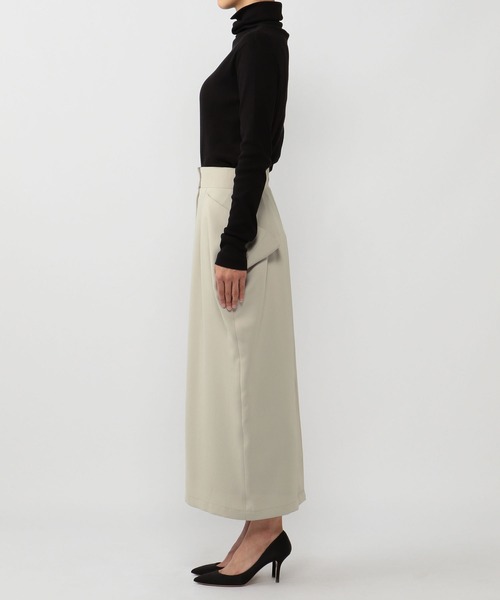 「N.O.R.C」 タイトスカート M カーキ レディース_画像9