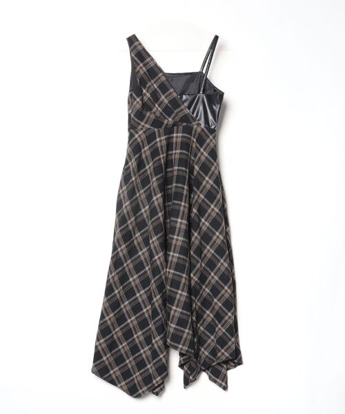 「EVRIS」 サロペットスカート MEDIUM ブラック レディース_画像2