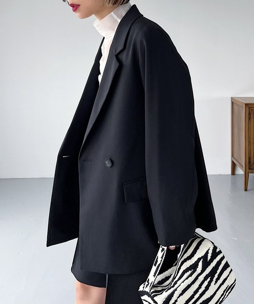 「PAGEBOY」 ジャケット FREE グレー レディース_画像5