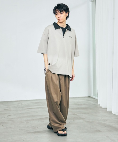 LAKOLE（ラコレ） ワイドパンツ チノパン バルーンチノパンツ / 638217