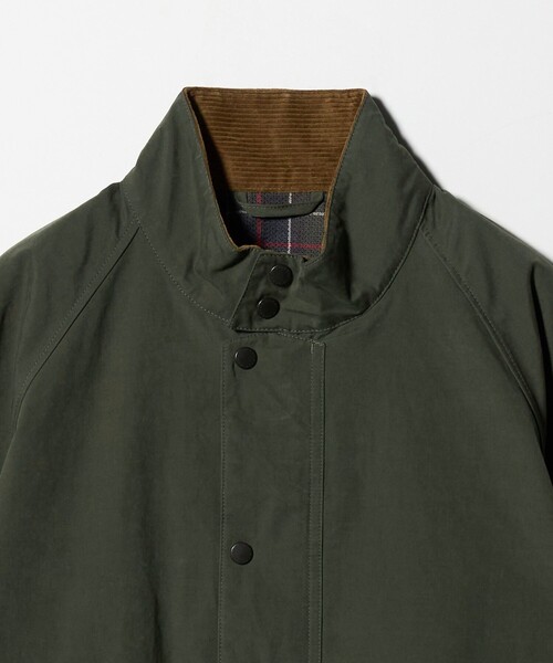 コート ジャケット 「Barbour」 TRANSPORT/スタンドカラー ピーチスキンジャケット メンズの画像
