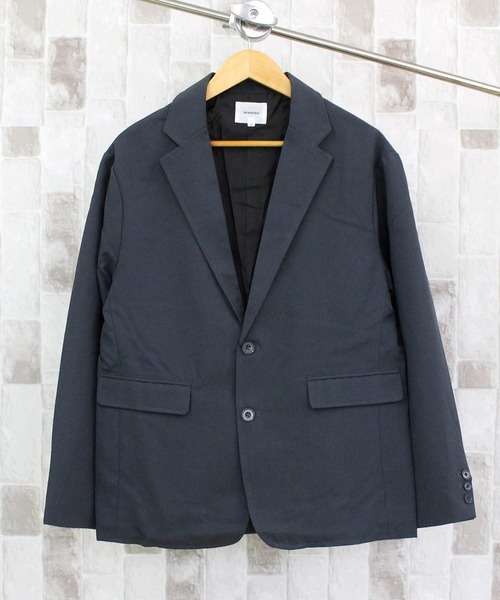 未使用品 DURBAN セットアップ シングルスーツ 2B M Y6 黒 TopIsm（トップイズム） セットアップ シングルノッチドラベル 2つ