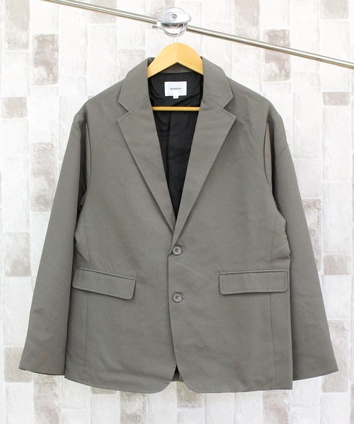 【未使用級】MISTERGENTLEMAN ツイルトラベル セットアップ TopIsm（トップイズム） セットアップ シングルノッチドラベル 2つ
