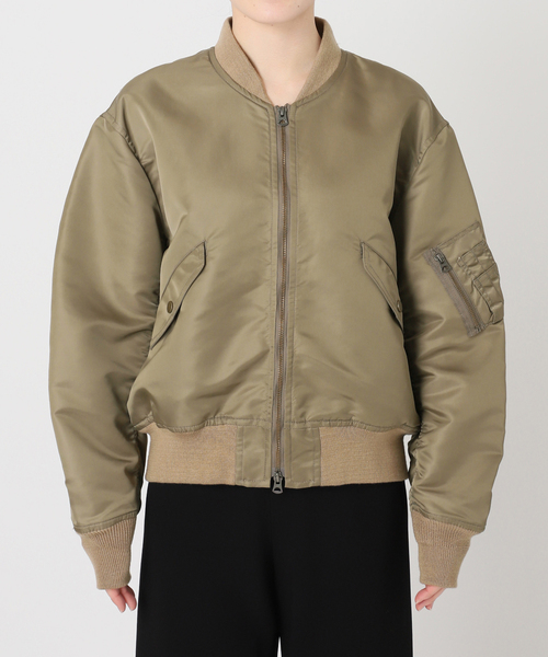 Deuxieme Classe ドゥーズィエムクラス ブルゾン ベージュ 美品 中古・古着通販】Deuxieme Classe (ドゥーズィエム クラス) ボア