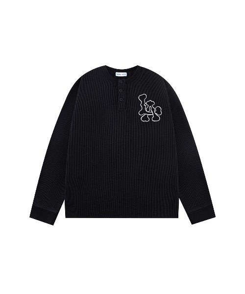 WOKE EDGE（ウォークエッジ） セーター ニット ニット｜LA Henley Neck