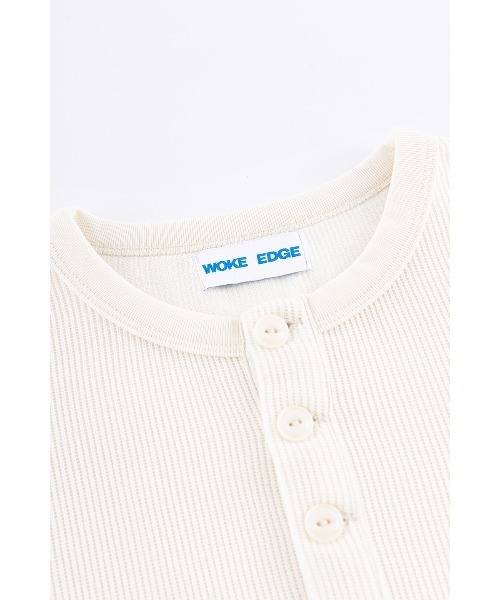 WOKE EDGE（ウォークエッジ） セーター ニット ニット｜LA Henley Neck