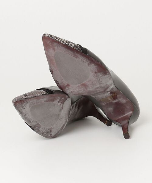 「Mode et Jacomo」 パンプス 24cm ブラック レディース_画像3