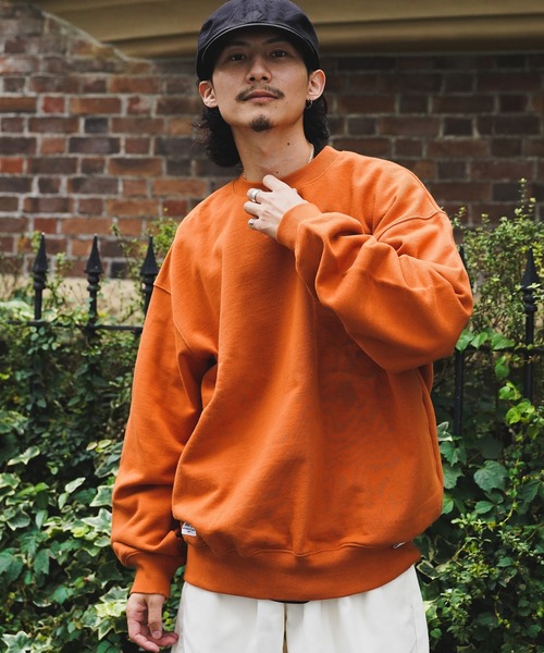 「schott」 スウェットカットソー L チャコールグレー メンズ_画像2