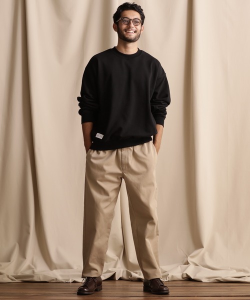 「schott」 スウェットカットソー L チャコールグレー メンズ_画像7