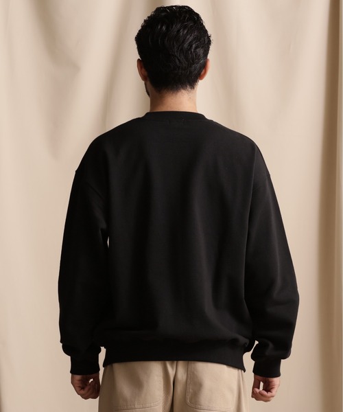 「schott」 スウェットカットソー L チャコールグレー メンズ_画像9