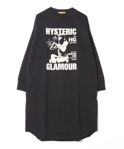 HYSTERIC GLAMOUR（ヒステリックグラマー） 長袖ワンピース FREE 