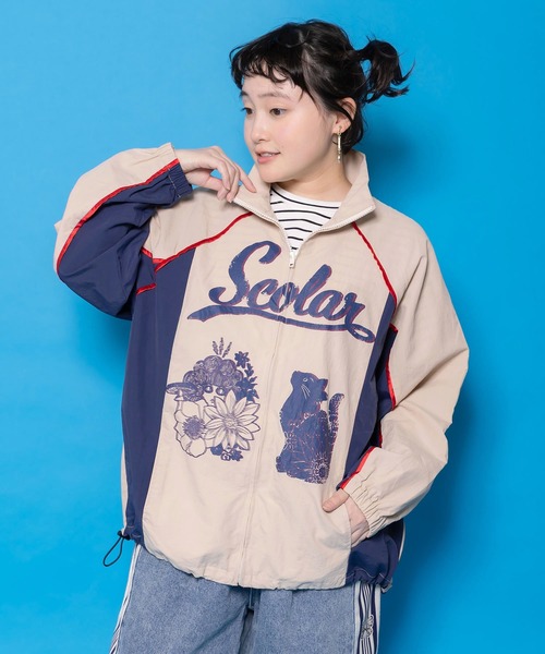ScoLar 161668：スカラーちゃん×ネコ レーシング風ブルゾン ScoLar 