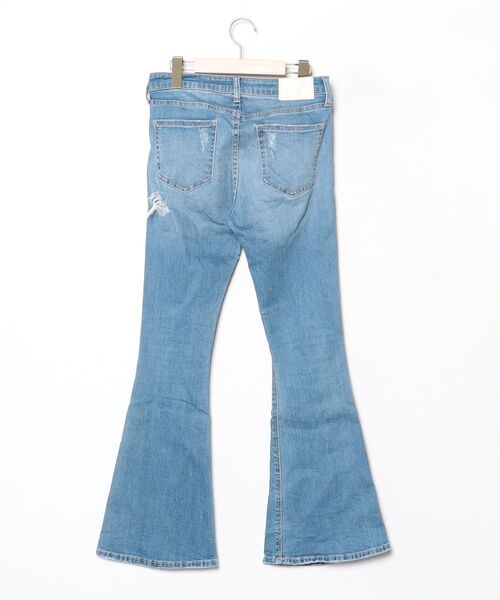 GYDA ブーツカットデニム ライトブルー GYDA（ジェイダ） ブーツカットデニムパンツ MEDIUM ブルー レディース
