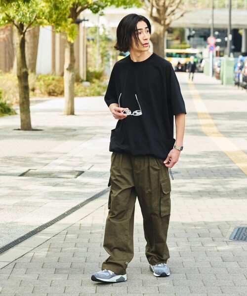 「FREAK'S STORE」 半袖Tシャツ SMALL ネイビー メンズ_画像2