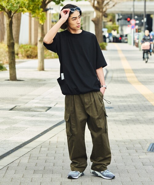 「FREAK'S STORE」 半袖Tシャツ SMALL ネイビー メンズ_画像3