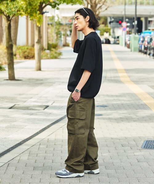 「FREAK'S STORE」 半袖Tシャツ SMALL ネイビー メンズ_画像4