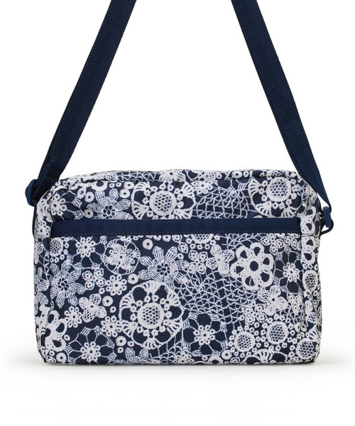 ショルダーバッグ バッグ DANIELLA CROSSBODY フローラルレースネイビー レディースの画像