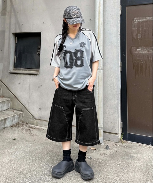 ジーンズ 2wayダブルニーリジットデニム メンズ レディース : ZOZOTOWN