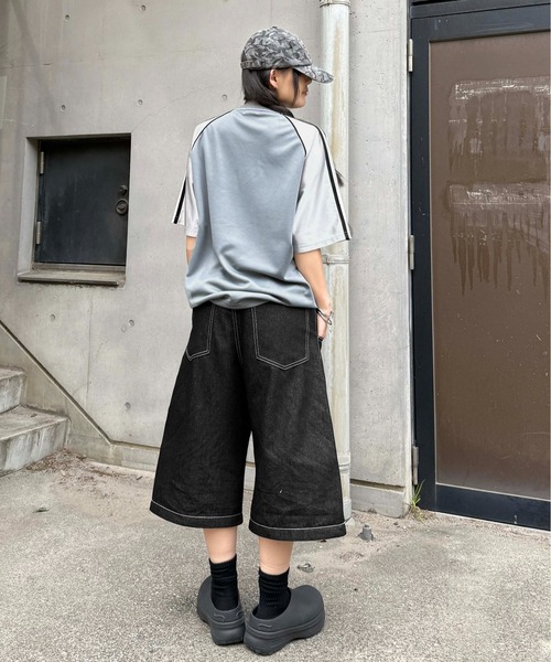 ジーンズ 2wayダブルニーリジットデニム メンズ レディース : ZOZOTOWN
