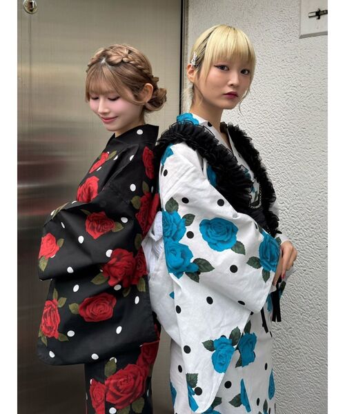 jouetie（ジュエティ） 浴衣 「jouetieオリジナル」ローズドット