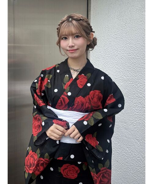 jouetie ジュエティ 浴衣 新品未使用 jouetie（ジュエティ） 浴衣 「jouetieオリジナル」ローズドット