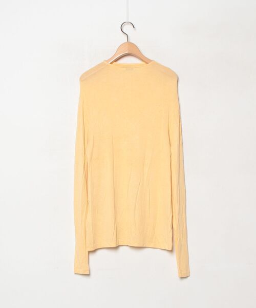 「TOTEME」 長袖カットソー X-SMALL イエロー レディース_画像2