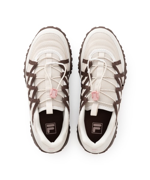 「FILA」 ローカットスニーカー 24.0cm ベージュ系その他 レディース_画像2