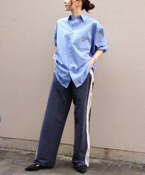 「THE SHINZONE」 パンツ M ネイビー レディース_画像5