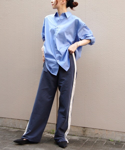 「THE SHINZONE」 パンツ M ネイビー レディース_画像6