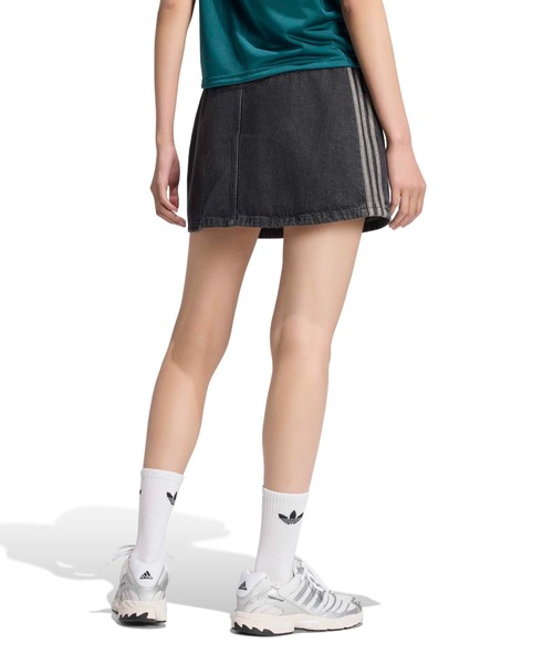 adidas（アディダス） デニムスカート adidas 3 STRIPES MINI SKIRT