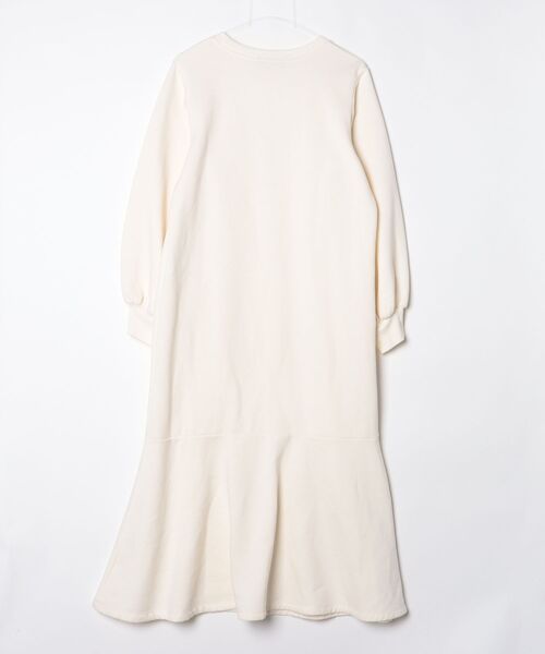 「w closet」 長袖ワンピース FREE ベージュ レディース_画像2