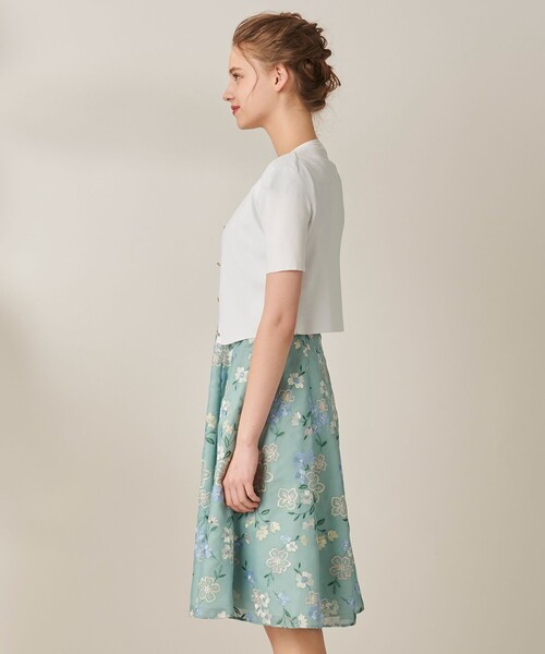 「TOCCA」 半袖ニット MEDIUM ブラック レディース_画像6