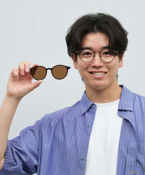 Zoff（ゾフ） 伊達メガネ メガネ 眼鏡 ベイマックス ボストン型 メガネ